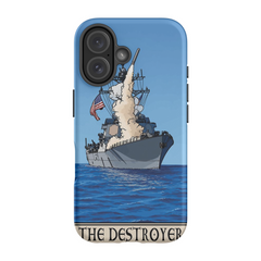 Destroyer Phone Case - Premium Glossy Tough Case / iPhone 16
