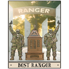 Best Ranger Acrylic Print - 1/4 inch / 11x14 inch