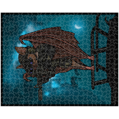 Bat Puzzle - 16x20 inch | 520 Pieces