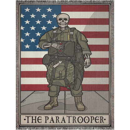 Paratrooper Woven Blanket