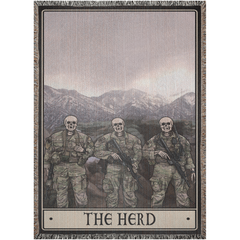 The Herd Woven Blanket