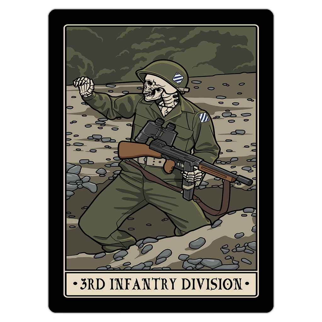 3rd Infantry Division (3ID) Magnet - 3x4 inch