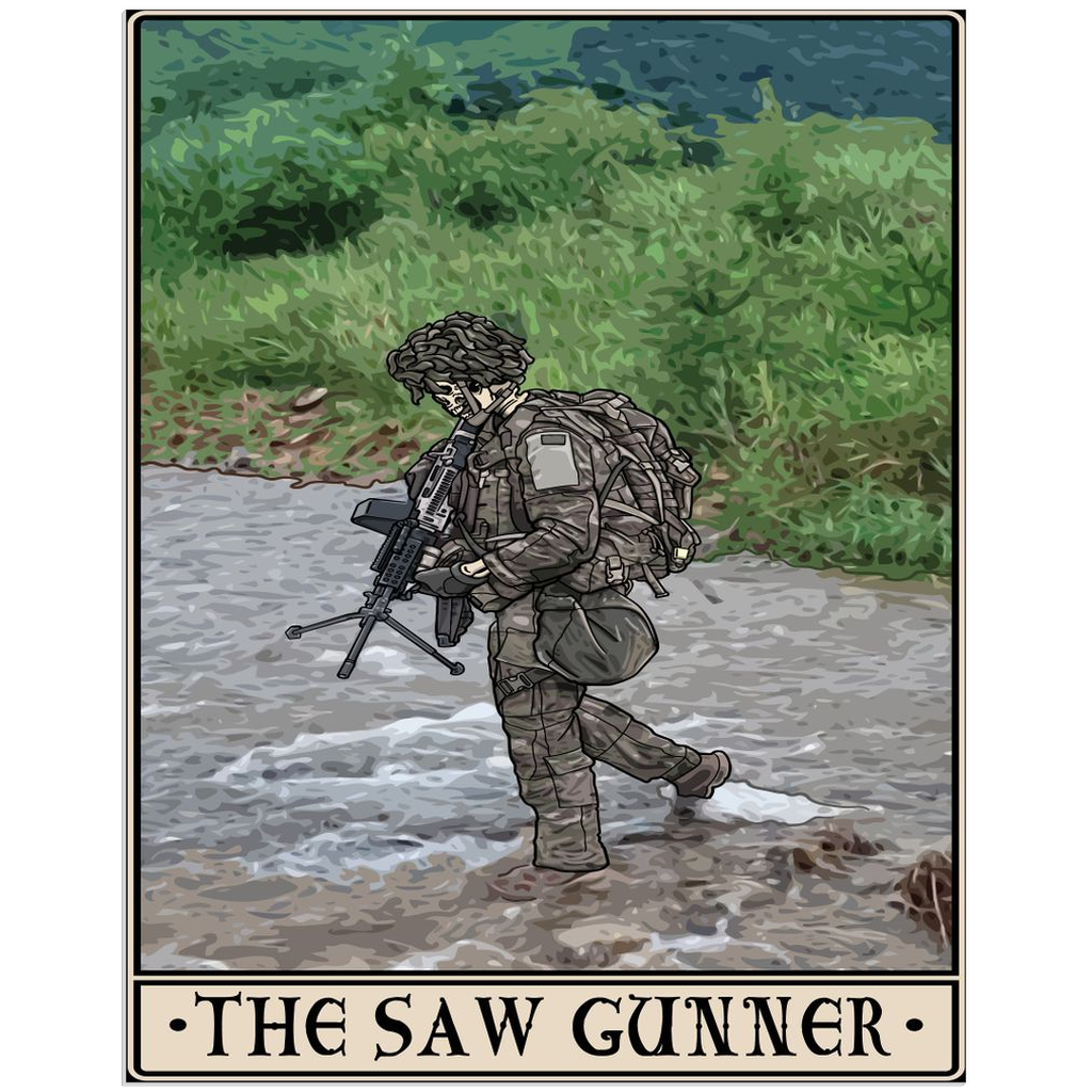 SAW Gunner Acrylic Print