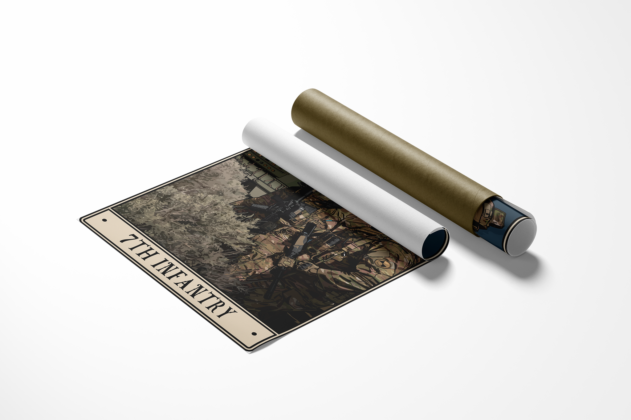 7th Infantry Canvas