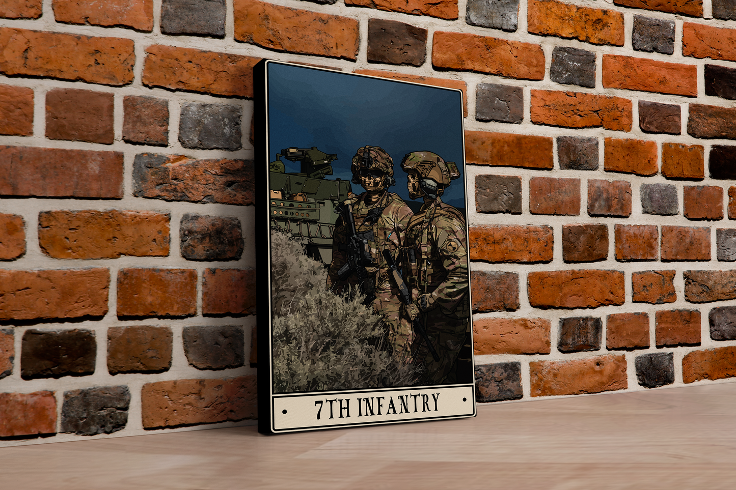 7th Infantry Canvas