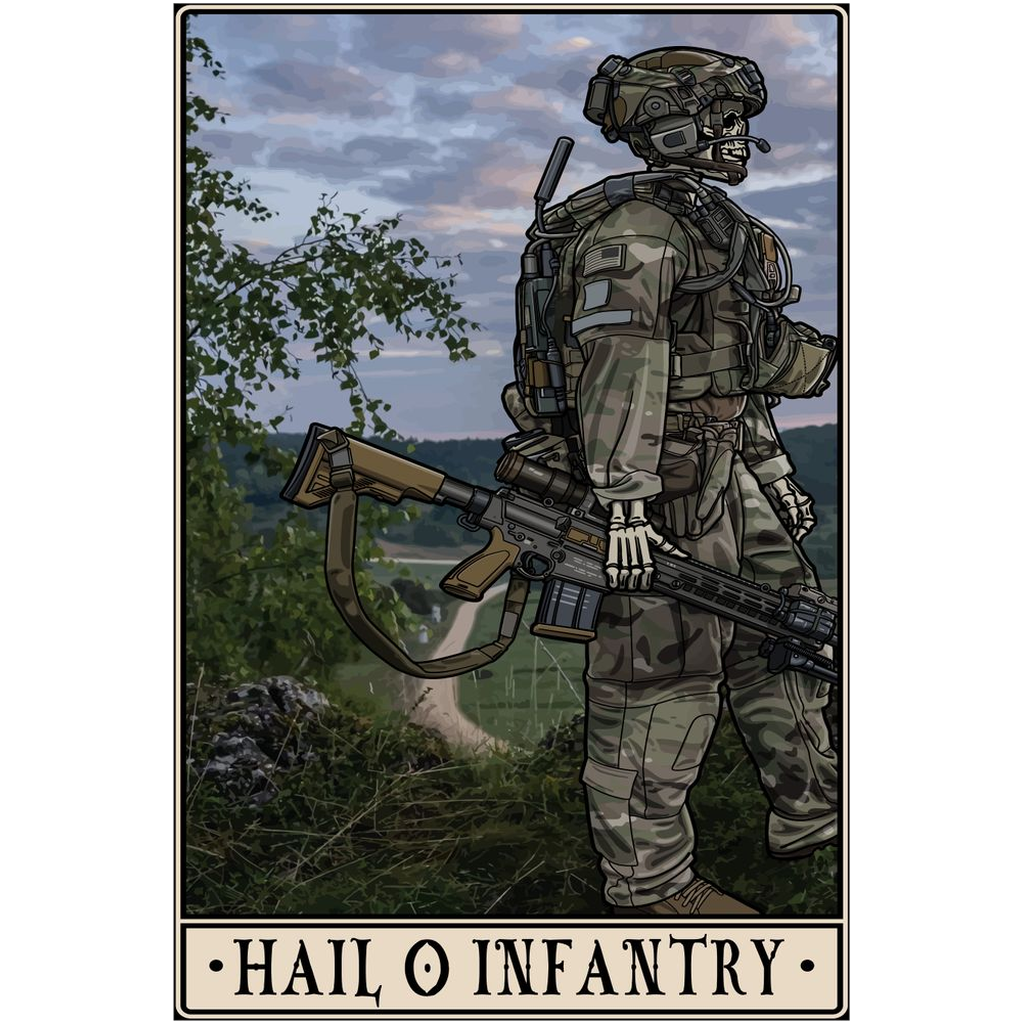 Hail O Infantry Acrylic Print