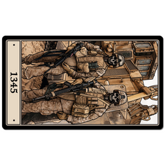 1345 Engineer Equipment Operator Desk Mat