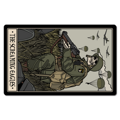 Screaming Eagles Desk Mat