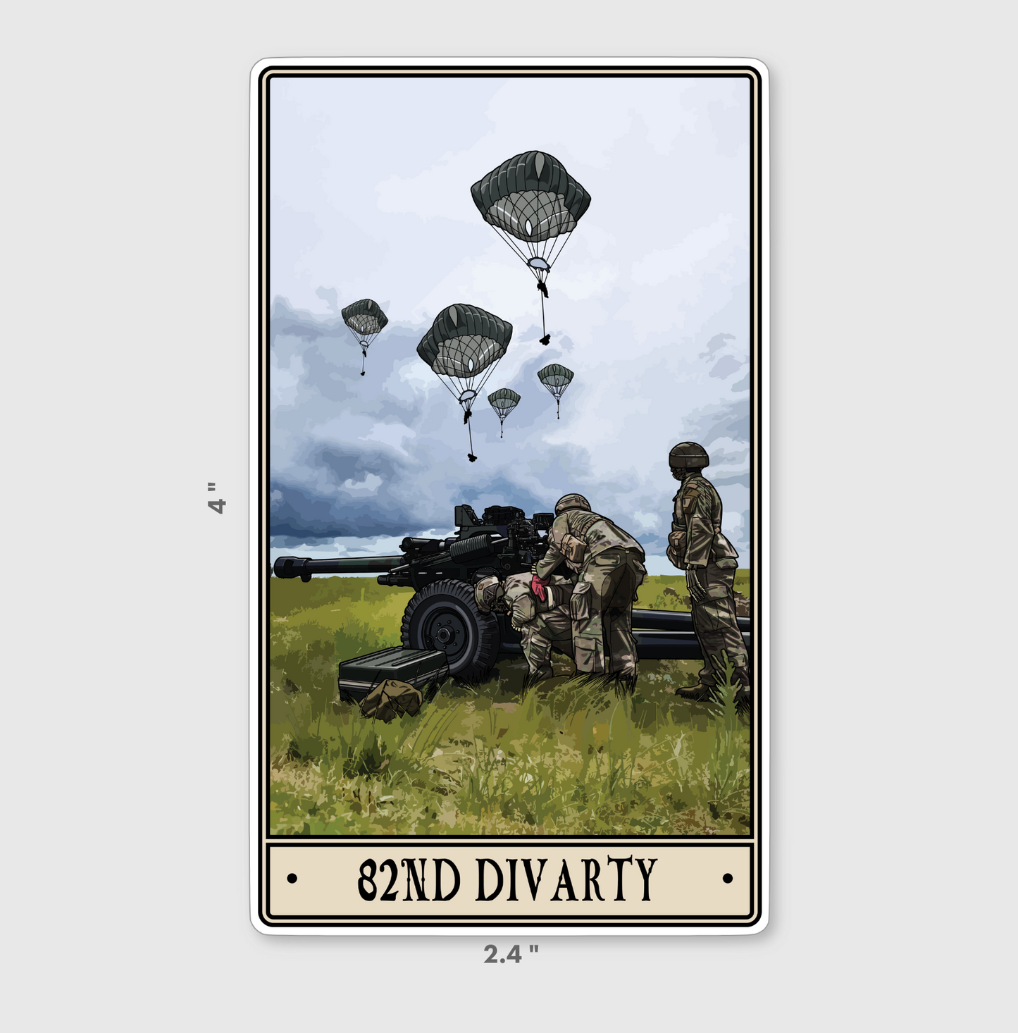 82nd DIVARTY Sticker
