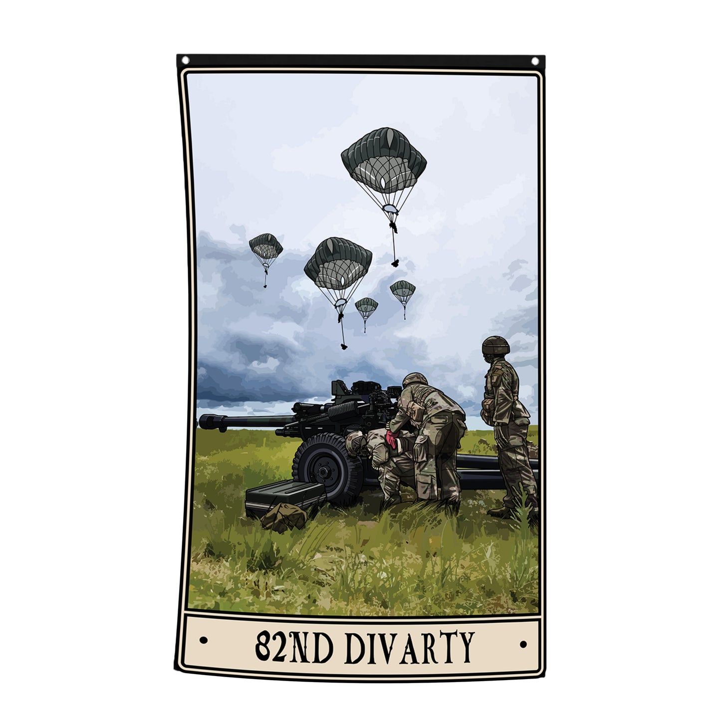 82nd DIVARTY Flag