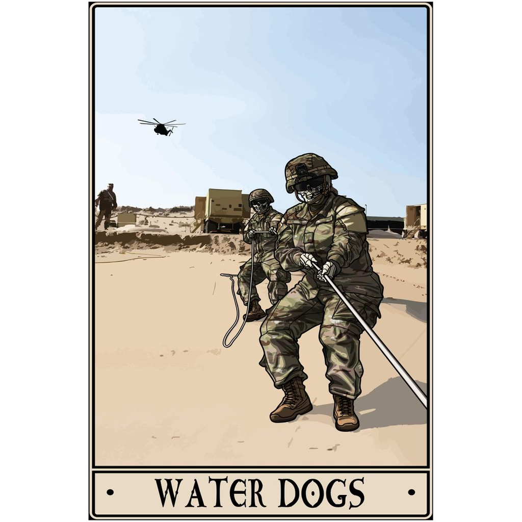 Water Dogs Acrylic Print