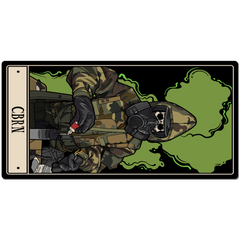 Chemical, Biological, Radiological, and Nuclear (CBRN) Desk Mat