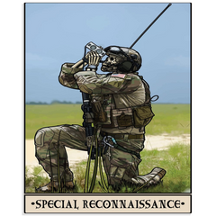 Special Reconnaissance Acrylic Print - 1/4 inch / 8x10 inch