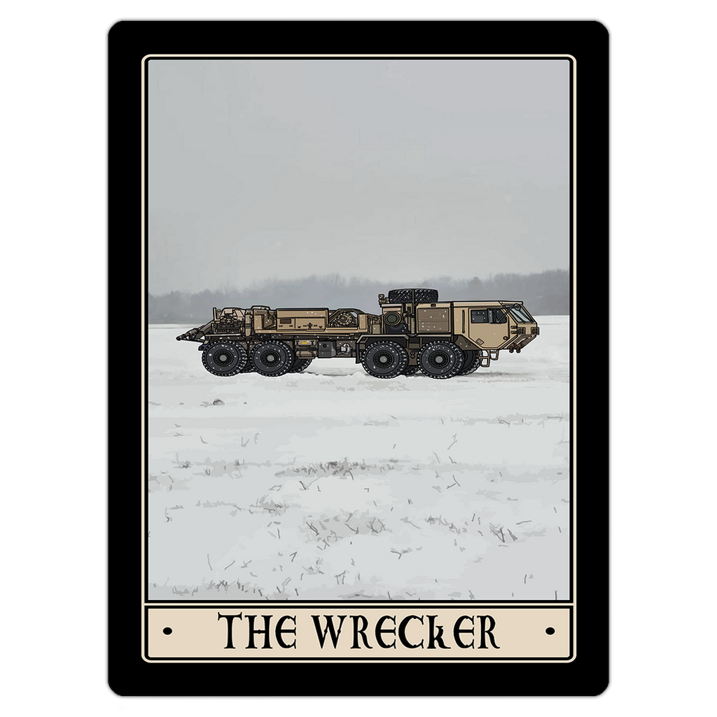 Wrecker Magnet - 3x4 inch