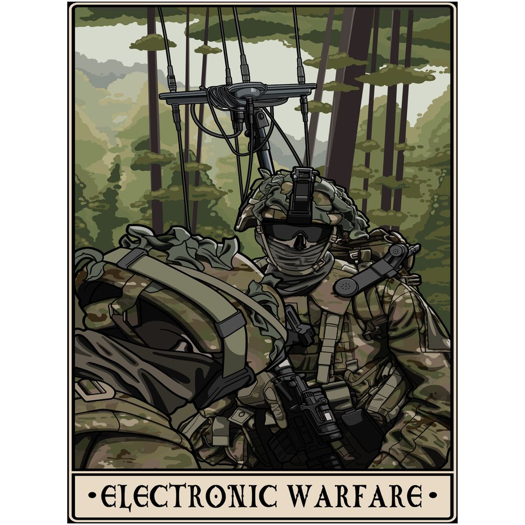 Electronic Warfare Acrylic Print