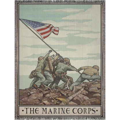 USMC Woven Blanket