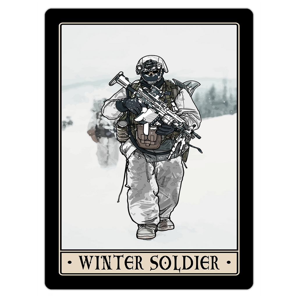 Winter Soldier Magnet - 3x4 inch