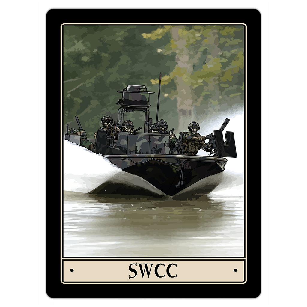 Special Warfare Combatant-craft Crewman (SWCC) Magnet