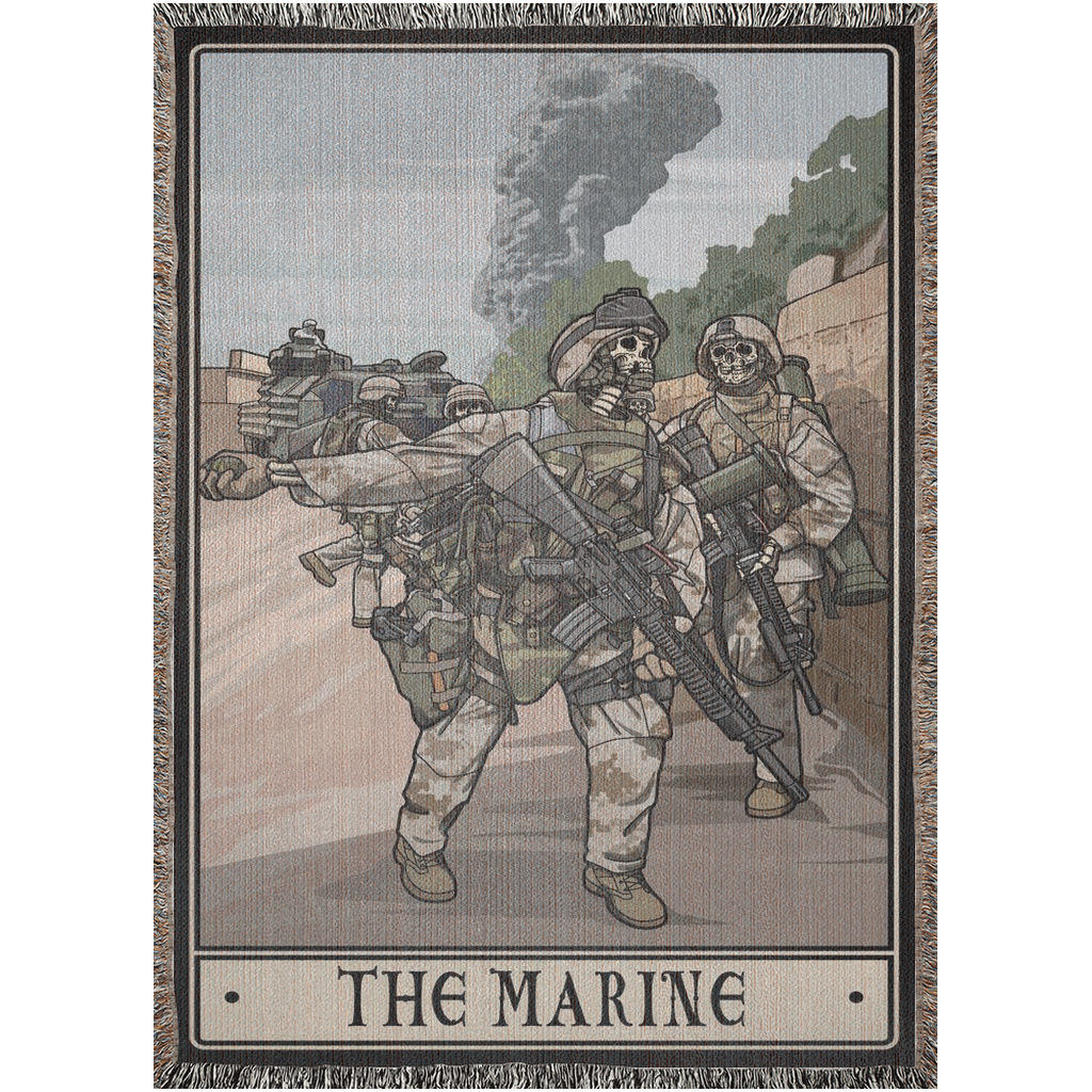 Marine Woven Blanket