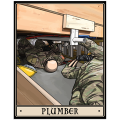 12K Plumber Acrylic Print
