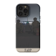 Forward Arming and Refueling Point (FARP) Phone Case - Premium Glossy Tough Case / iPhone 14 Pro Max