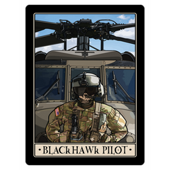 Blackhawk Pilot Magnet