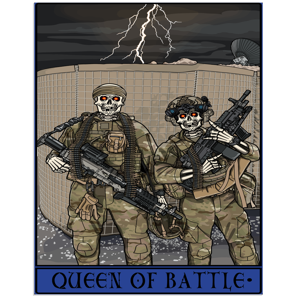 Queen of Battle Acrylic Print