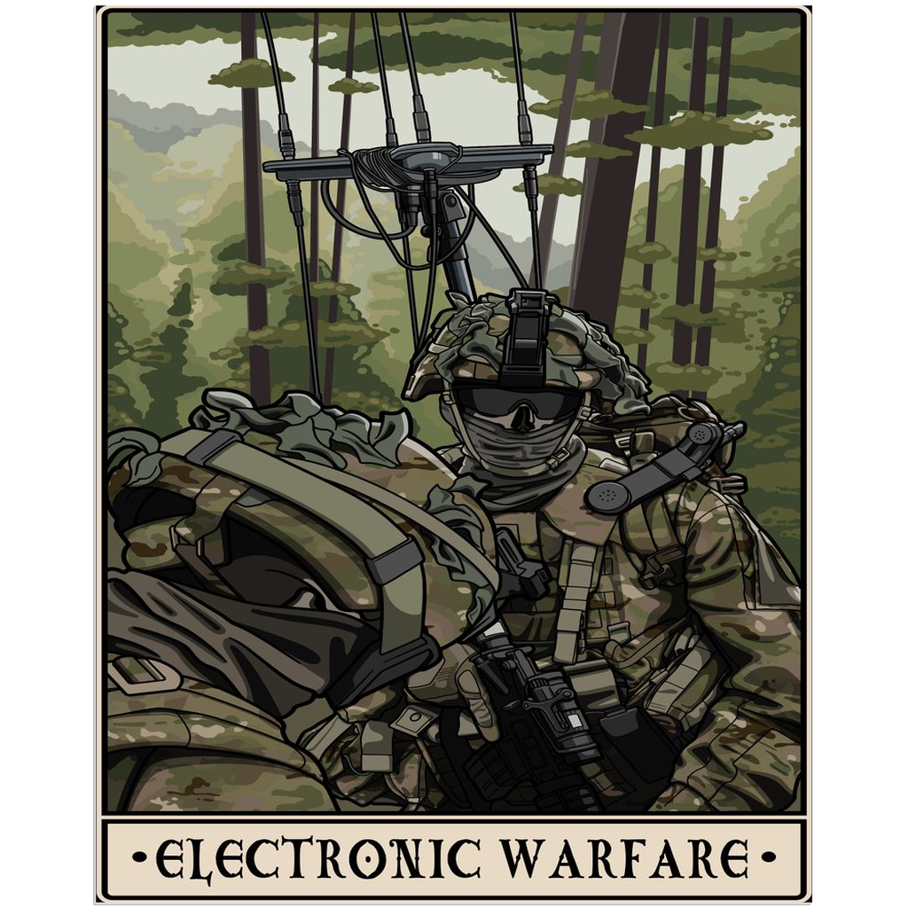 Electronic Warfare Acrylic Print