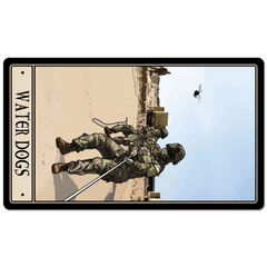 Water Dogs Desk Mat
