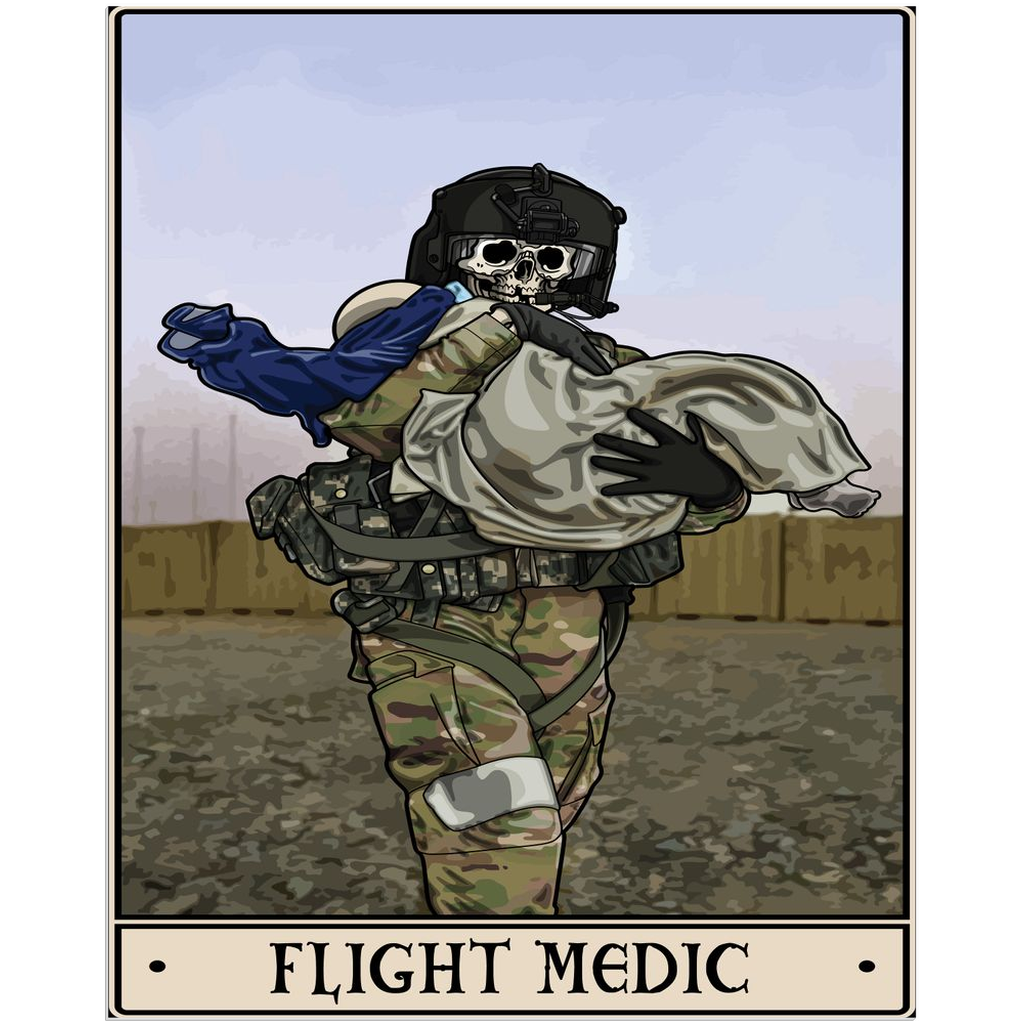 Flight Medic Acrylic Print