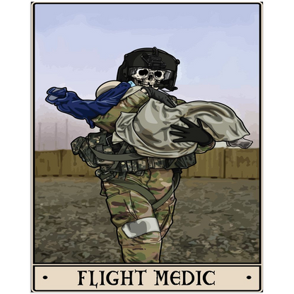 Flight Medic Acrylic Print