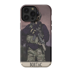 Border Patrol Tactical Unit (BORTAC) Phone Case - Premium Glossy Tough Case / iPhone 14 Pro Max