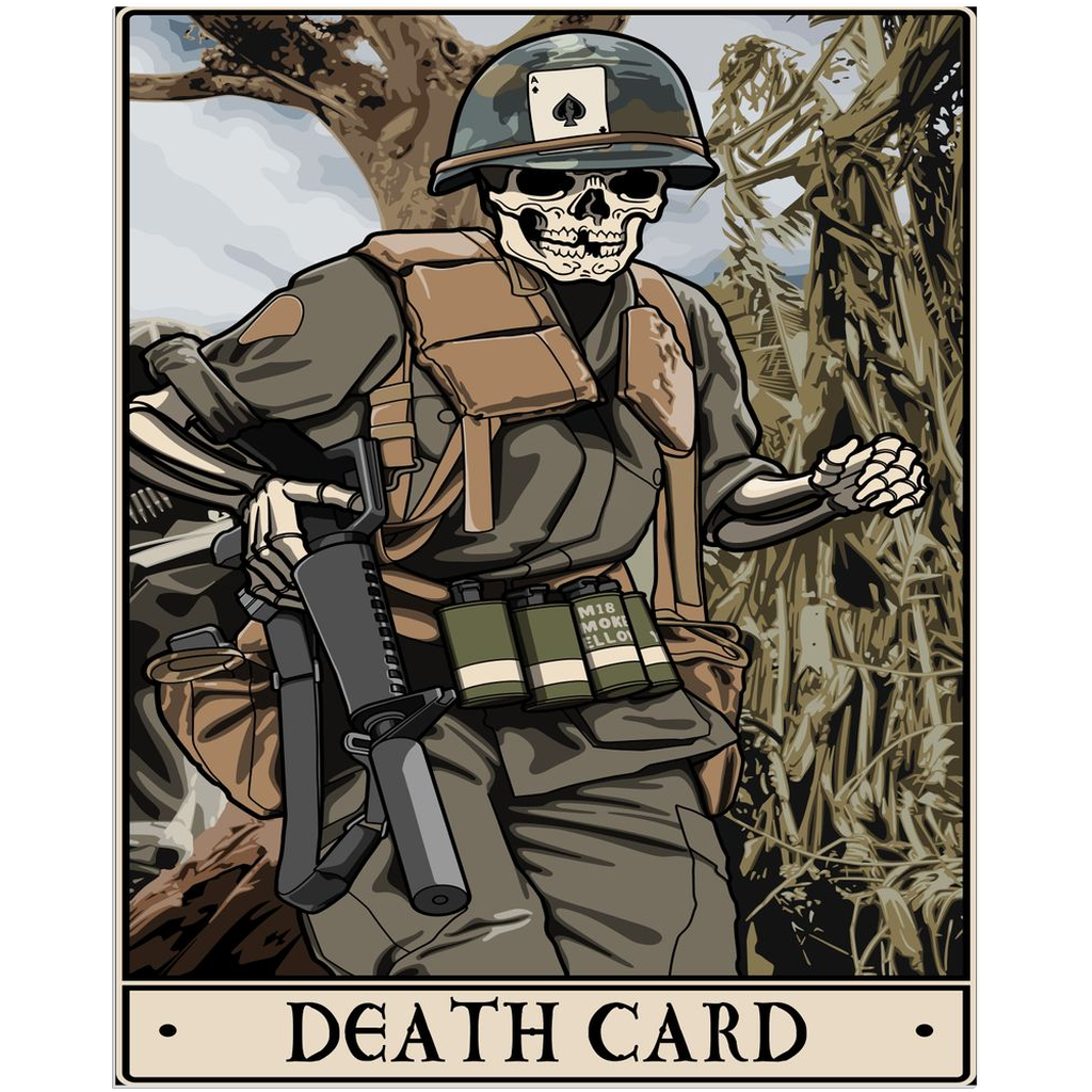 Death Card Acrylic Print