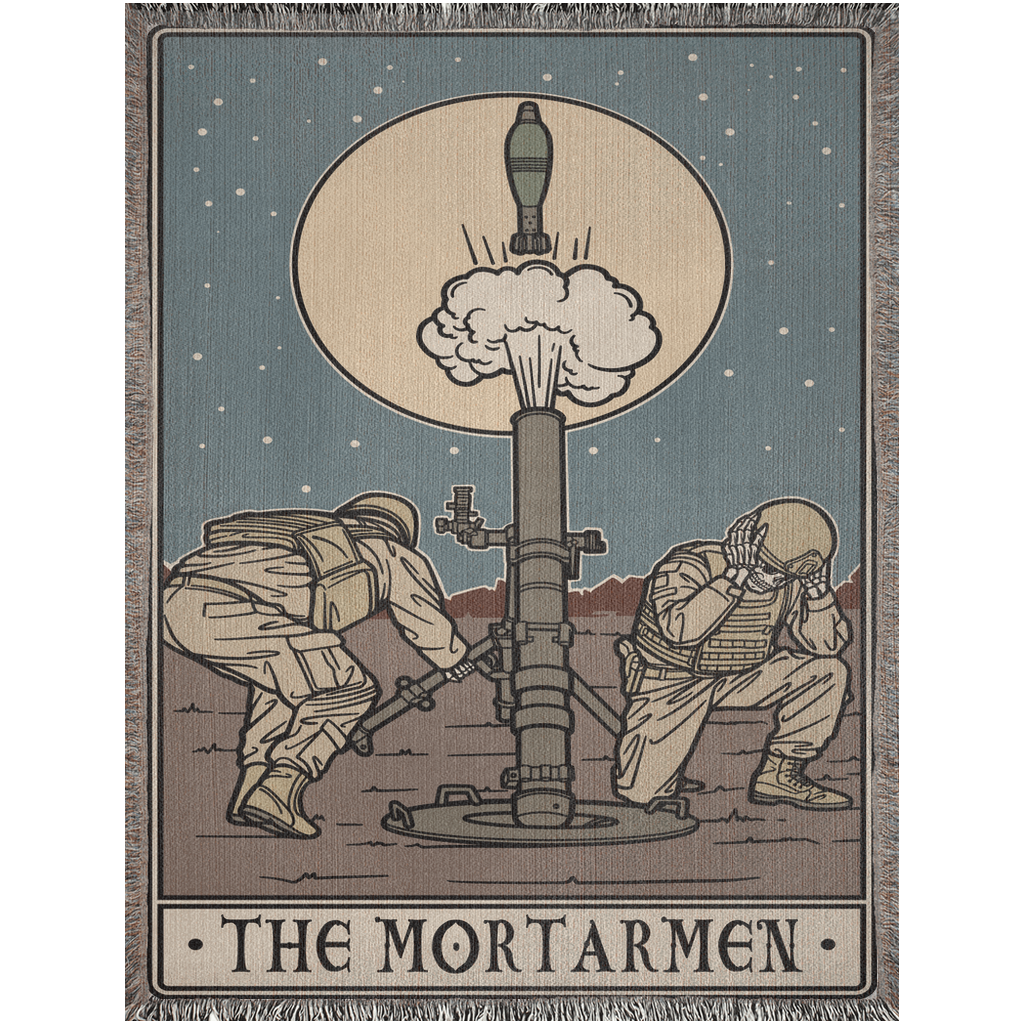 Mortarmen Woven Blanket