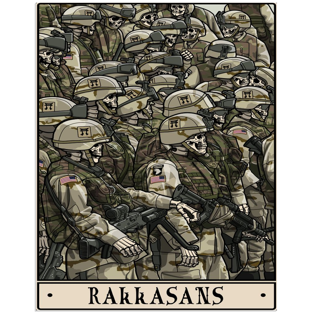 Rakkasans Acrylic Print