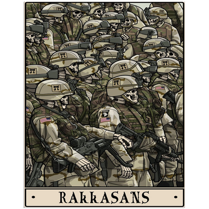 Rakkasans Acrylic Print