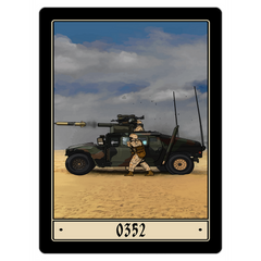 0352 Antitank Missile Gunner Magnet