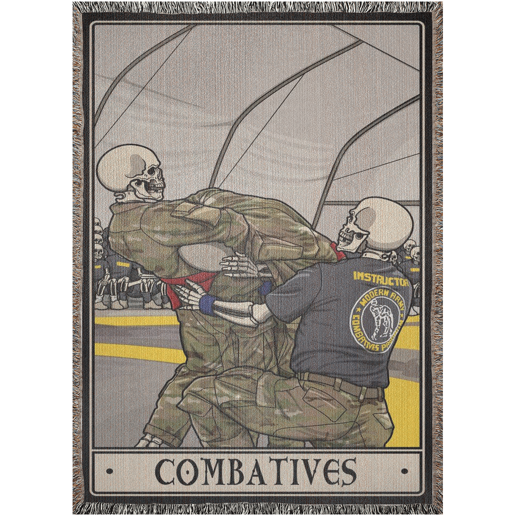 Combatives Woven Blanket