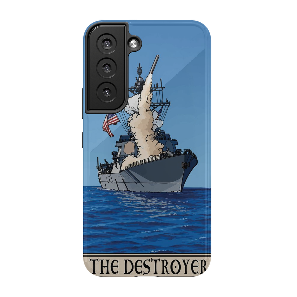 Destroyer Phone Case - Premium Glossy Tough Case / Samsung Galaxy S22