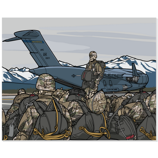 Arctic Airborne Acrylic Print