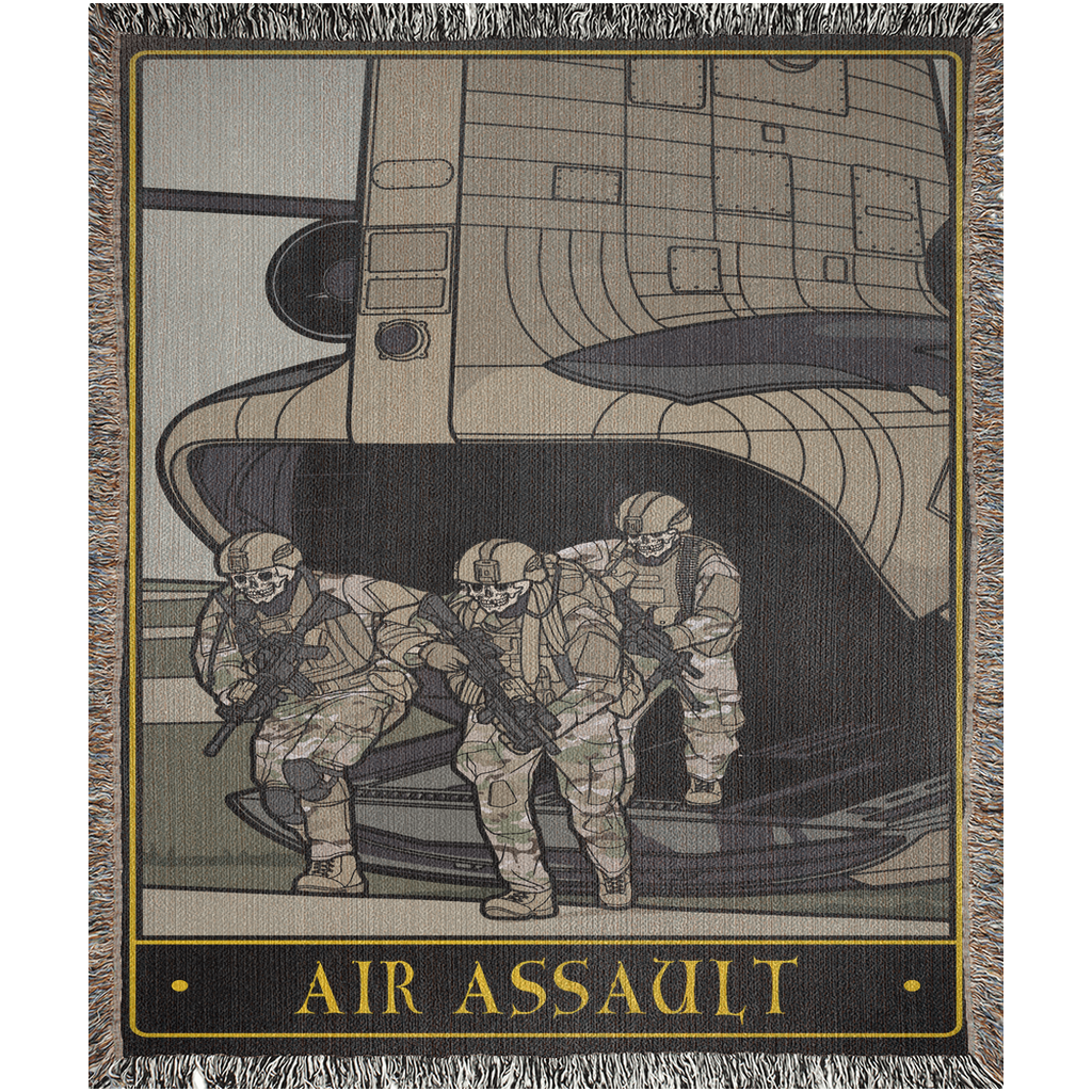 Air Assault Woven Blanket