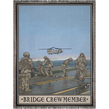 Bridge Crewmember Woven Blanket