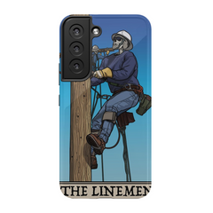 Lineman Phone Case - Premium Glossy Tough Case / Samsung Galaxy S22