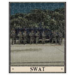 SWAT Puzzle - 8x10 inch | 110 Pieces