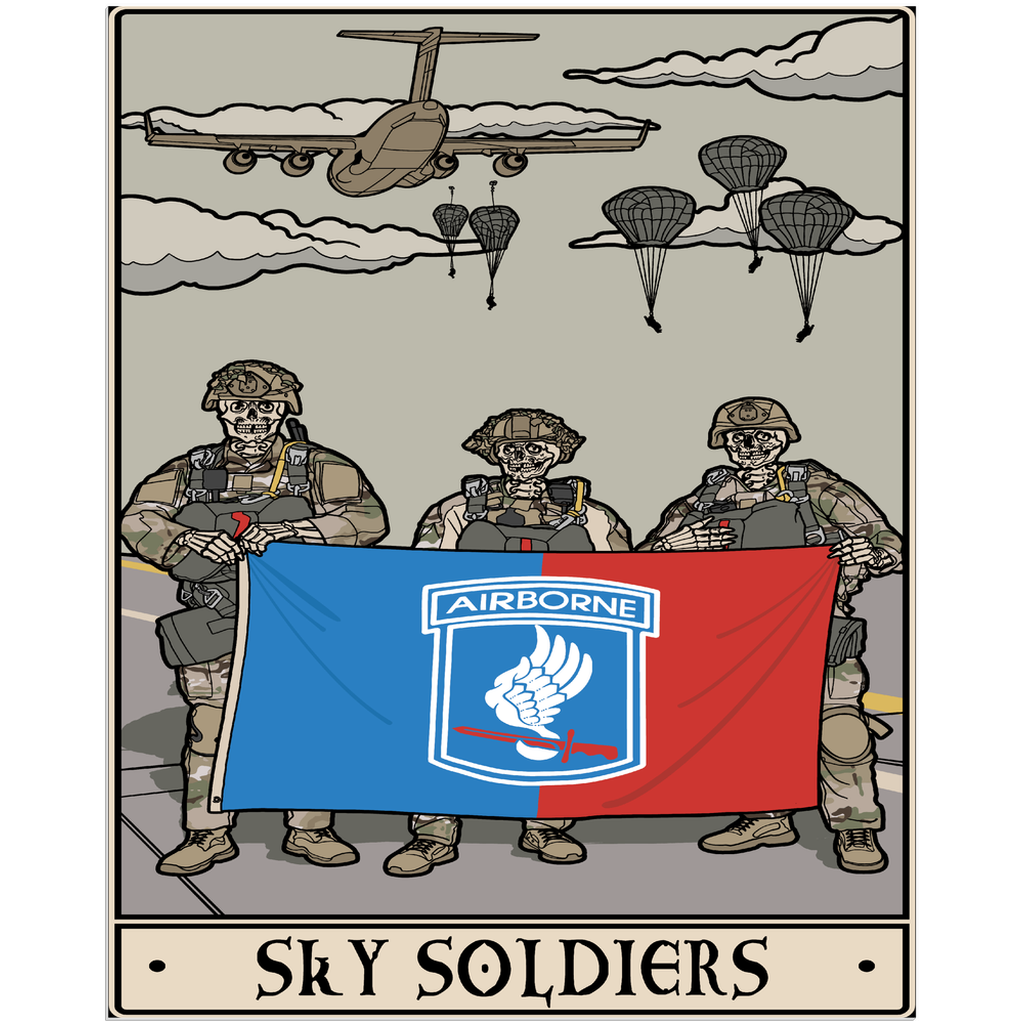 Sky Soldiers Acrylic Print