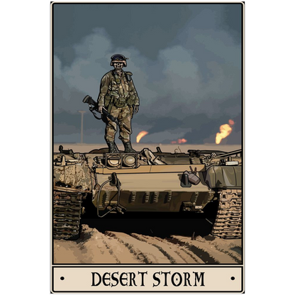 Desert Storm Acrylic Print