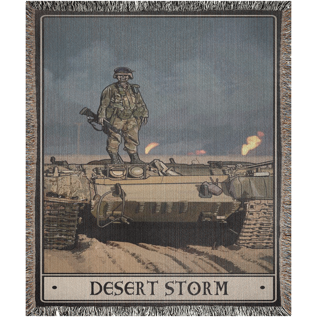 Desert Storm Woven Blanket