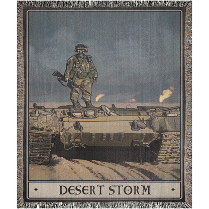 Desert Storm Woven Blanket