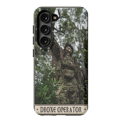 Drone Operator Phone Case - Premium Glossy Tough Case / Samsung Galaxy S23