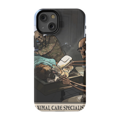 Animal Care Specialist Phone Case - Premium Glossy Tough Case / iPhone 14